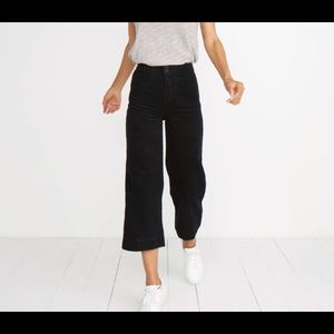 wide leg corduroys, marine layer